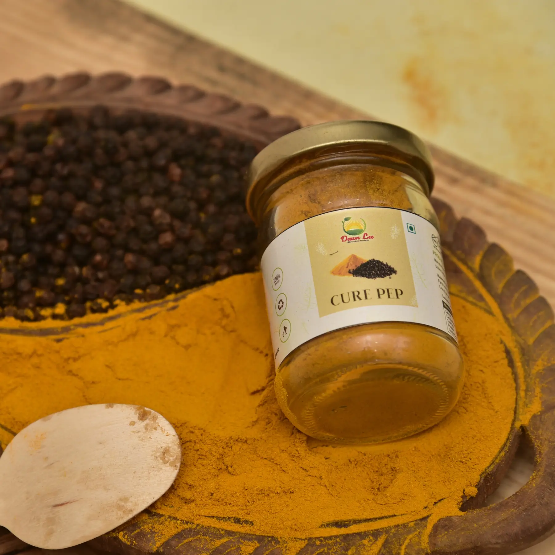 turmeric and black pepper powder