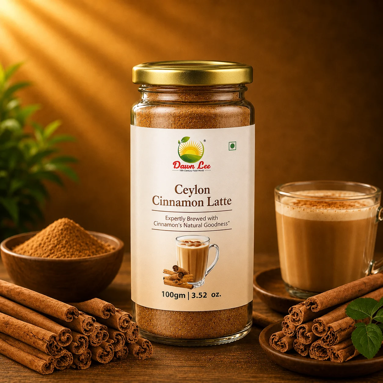 Cinnamon latte
