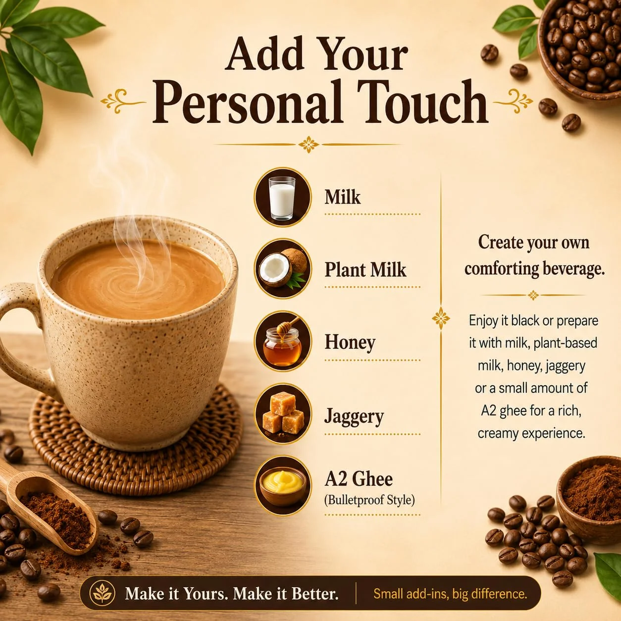 Add your personel touch