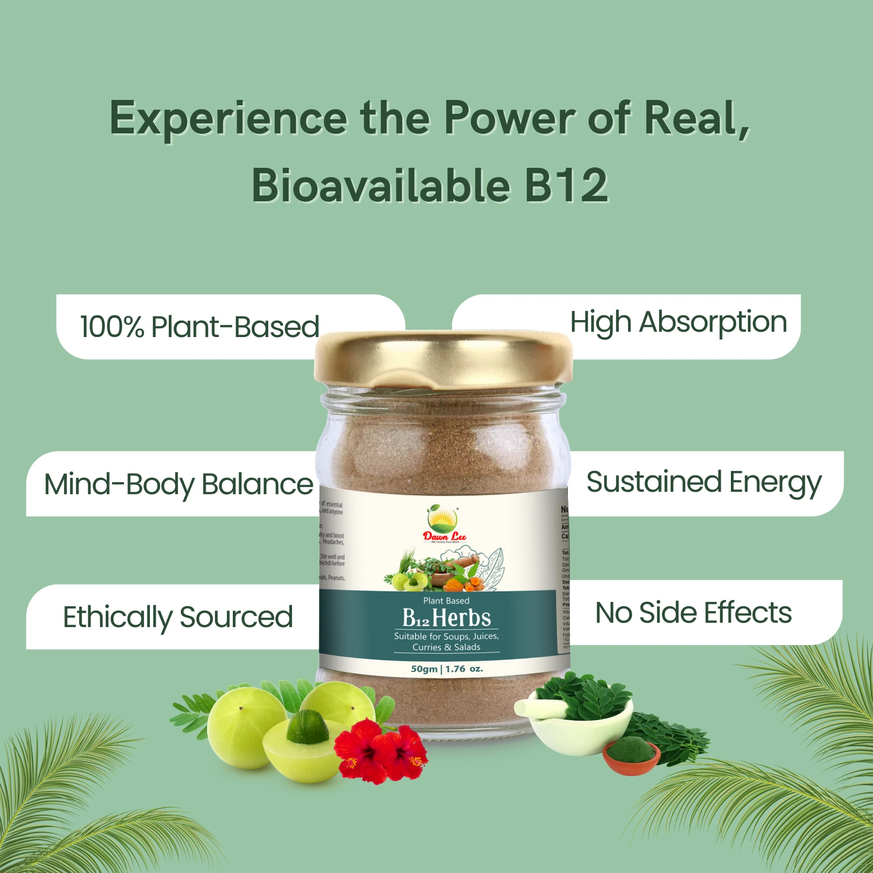 Experience the Power of Real, Bioavailable B12