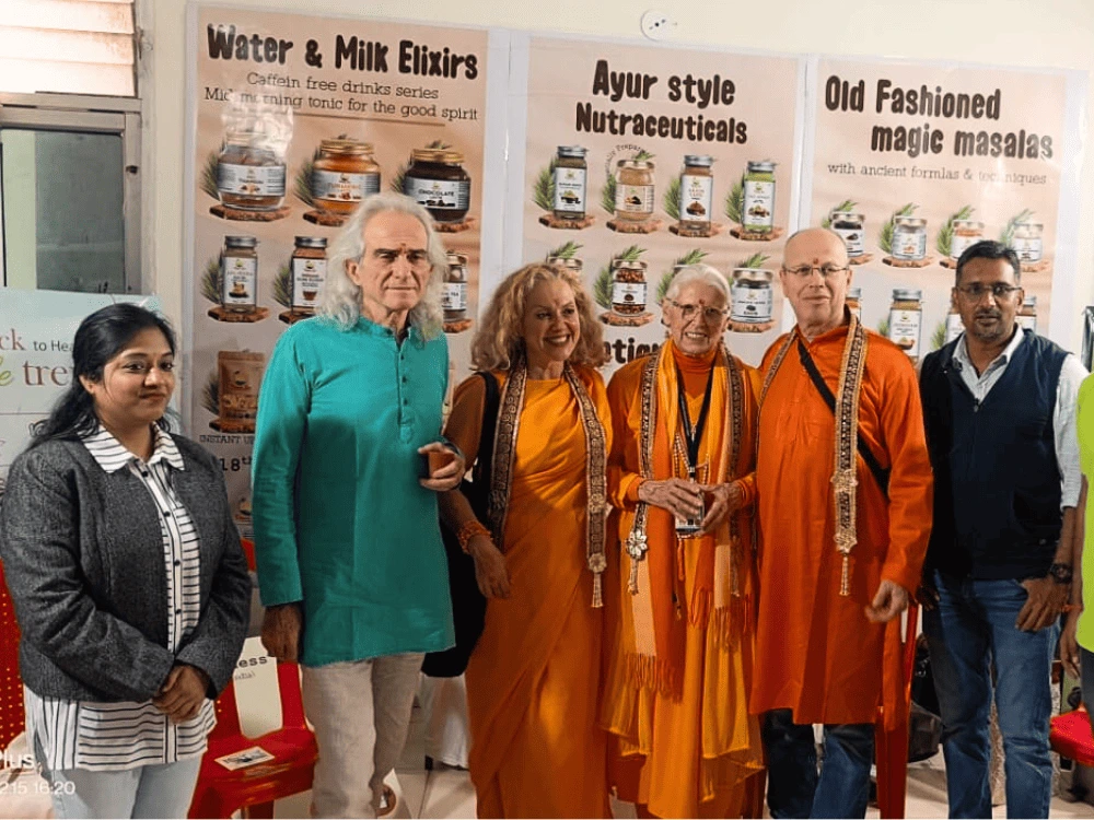 Ms. Emy Blesio Founder & President, The World Community Of I.C. & T.D., italy and dr mohita gupta and jitendra vergadiya