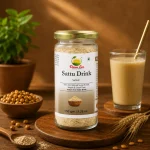 Sattu Drink 150 gm | Salted Flavor | Indias 1st Vedic Drink | Premium Pure Chana Sattu | Rich in Protein & Fiber | Goodness of Black Salt